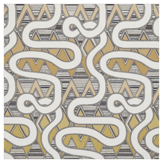 RESA-Gold Stoff (Muster)