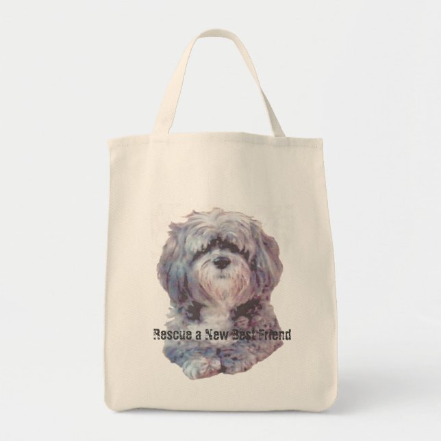 Rescue Dog and Cat Tote Tragetasche (Vorne)