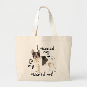 Rescue Frenchie Jumbo Stoffbeutel