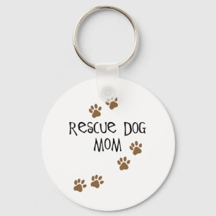 Rescue Hund Mama Schlüsselanhänger