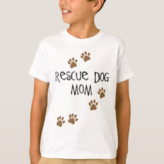 Rescue Hund Mama T-Shirt