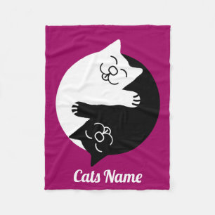 Rescue Katzen Hauskatzen Zubehör und Geschenke Fleecedecke