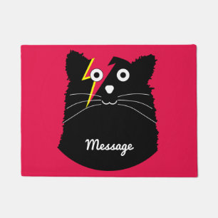 Rescue Katzen Hauskatzen Zubehör und Geschenke Fußmatte