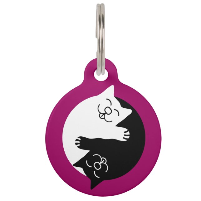 Rescue Katzen Hauskatzen Zubehör und Geschenke Haustiermarke (Vorderseite)