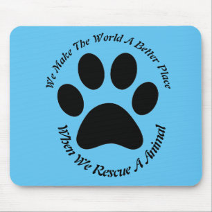 Rescue Mouse Pad von Sommer Hamilton Mousepad