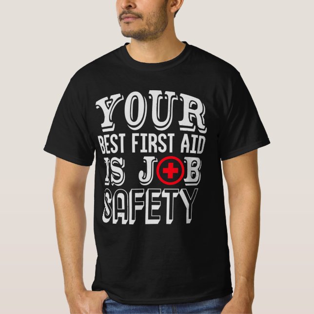 rescue service work paramedic first aider T-Shirt (Vorderseite)
