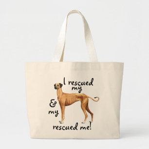 Rescue Sloughi Jumbo Stoffbeutel