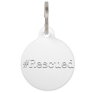 rescued – black and white haustiermarke