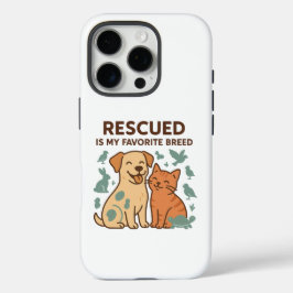 Rescued is My Favorite Breed iPhone 16 Pro Hülle