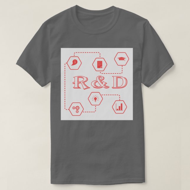 Research and development concept 1 T-Shirt (Design vorne)