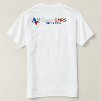 Réseau du Texas GMRS - T-shirt blanc