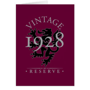 Réserve de Vintage 1928