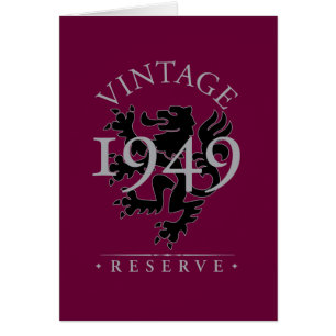 Réserve de Vintage 1949