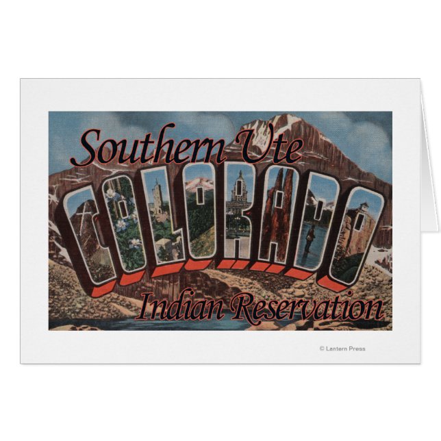 Réserve indienne de Southern Ute, Colorado (Devant horizontal)