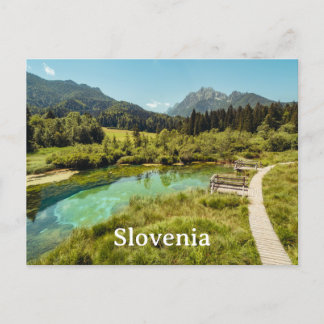 Réserve naturelle de Zelenci, Slovénie Carte posta