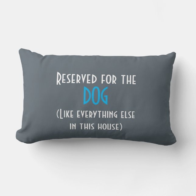 Réservé pour le chien aimez tout d'autre coussin (Recto)
