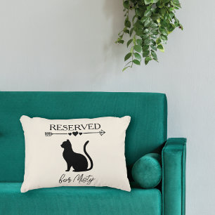 Réservé pour le Coussin d'Accent Monogramme Chat