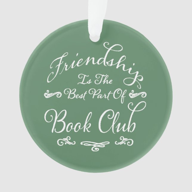Réserver Club Friendship Green White Typographie (devant)