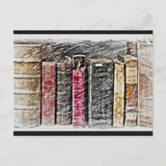 Reservieren Sie Lover Postcard, Book Postcard Postkarte