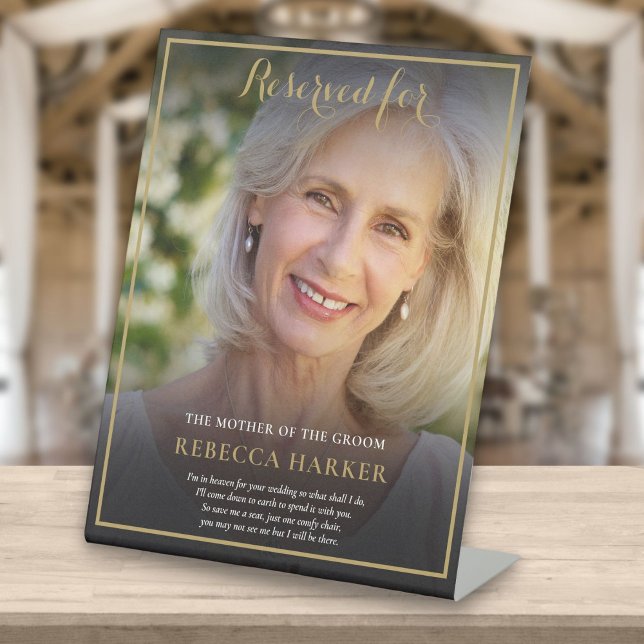 Reserviert eine Sitzmutter des Fotos  Hochzeit Ger Sockelschild (Von Creator hochgeladen)