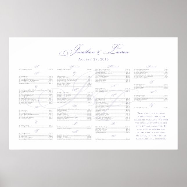 ***RESERVIERT*** für Jonathan+Lauren Poster (Vorne)