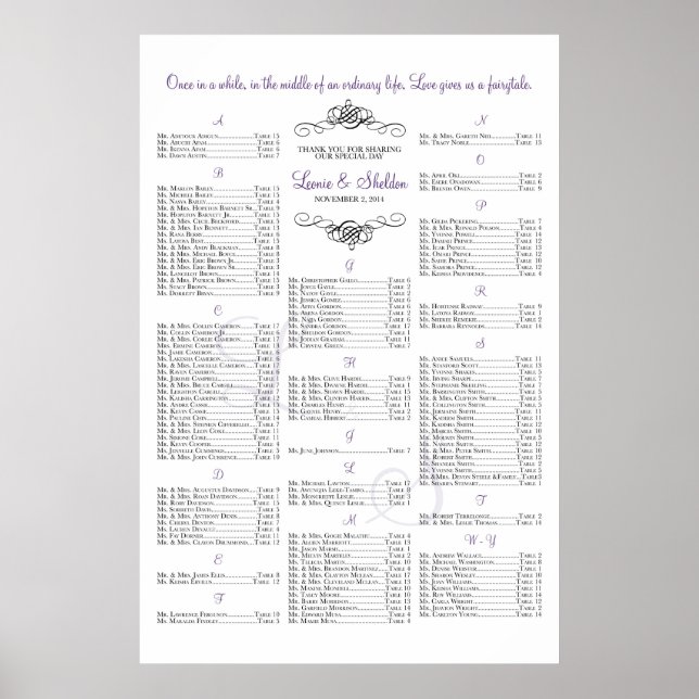 ***RESERVIERT FÜR Leonie+Sheldon*** Poster (Vorne)