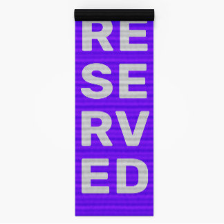 RESERVIERT - Lila Yogamatsch Yogamatte
