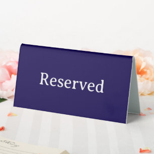 Reserviert Restaurant-Tischreservierung-Zelt-Sch Tischaufsteller