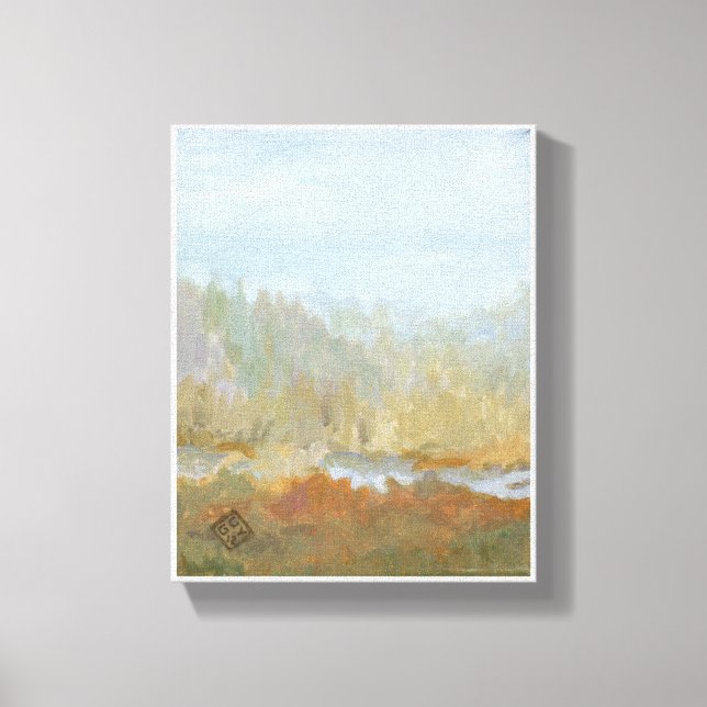Reservierte Giclee Leinwanddruck (Vorderseite)