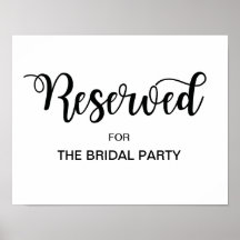Reservierte Tafelhochzeit | Moderne Kalligrafie