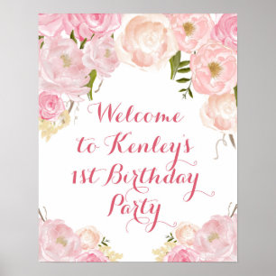 Reserviertes Hochzeitsszeichen Poster