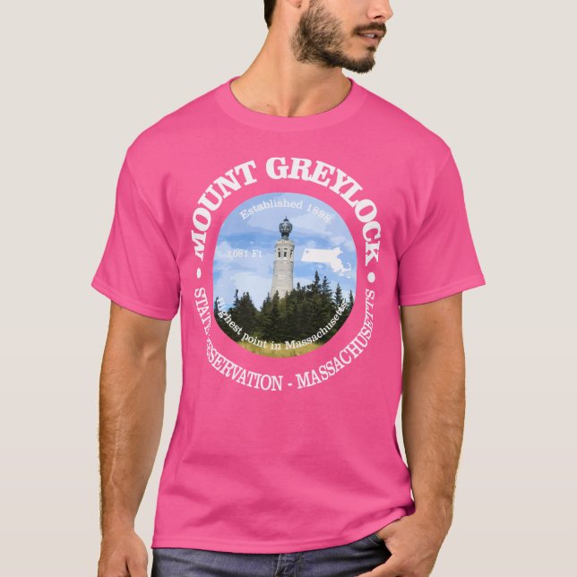 Reservierung des Greylock-Staat T-Shirt (Vorderseite)