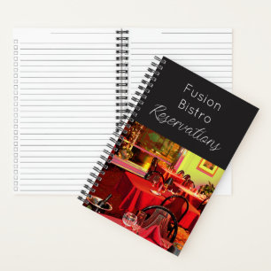 Reservierungen für Restaurants Template BusinessNo Notizbuch