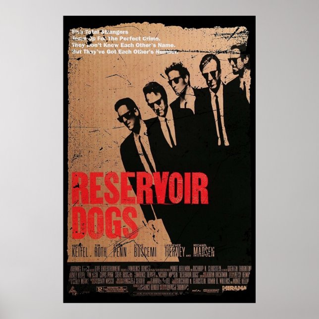 RESERVOIR HUNGS MOVIE ALTE STIL POSTER (Vorne)