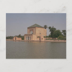 Reservoir, Marrakesch, Marokko, Afrika Postkarte