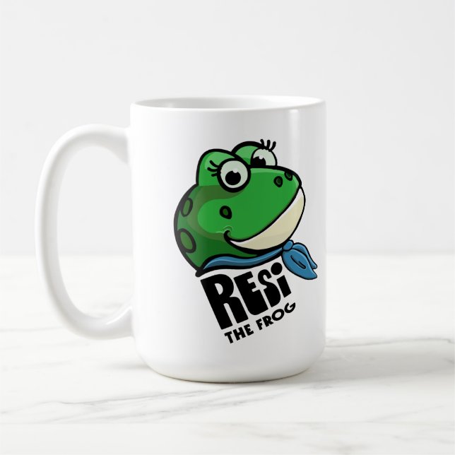 Resi der Frosch Kaffeetasse (Links)
