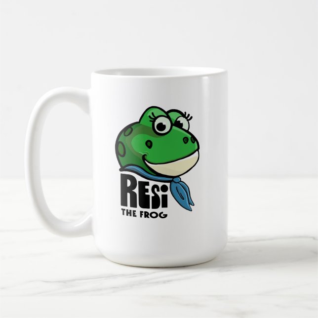 Resi der Frosch Kaffeetasse (Links)