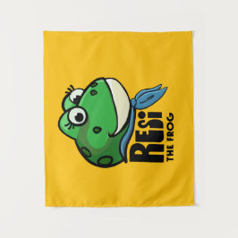 Resi der Frosch Wandteppich