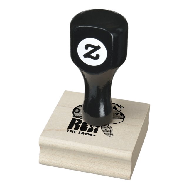 Resi the Frog  Gummistempel (Stempel)