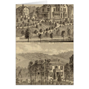 Résidence de banlieue de Wheeling