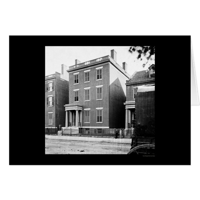 Résidence du général Lee à Richmond, VA 1865 (Devant horizontal)