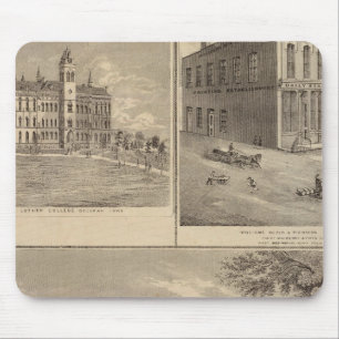 Residence, West Liberty Uni Mousepad