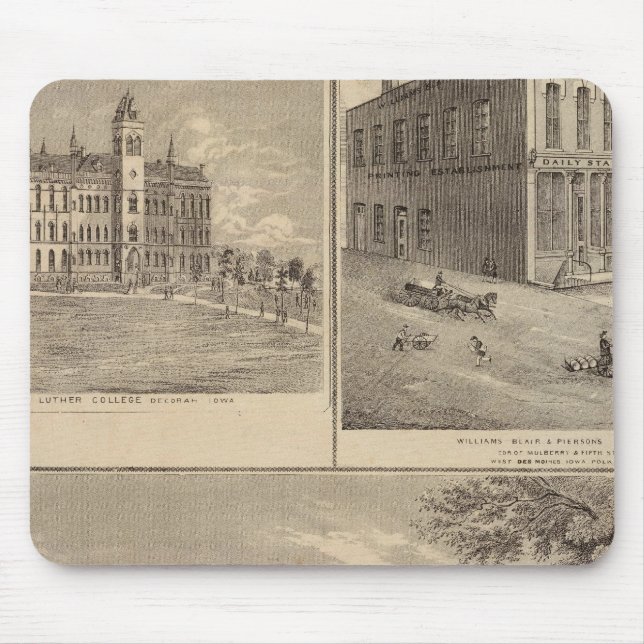 Residence, West Liberty Uni Mousepad (Vorne)
