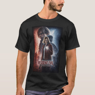 Resident Dark Evil Funny Requiem Art 07   Basic Da T-Shirt