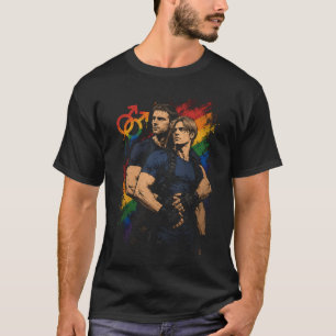 Resident Dark Hero Paarungs-Art 31   Basic Dark T- T-Shirt