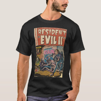 Resident Evil 2 Fan-Art Comic-Buchcover Freund T-Shirt