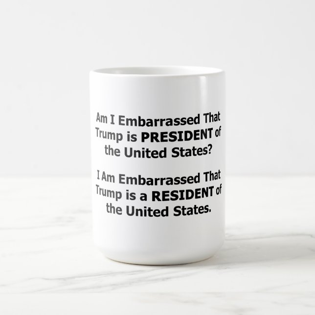 Resident Trump Kaffeetasse (Mittel)