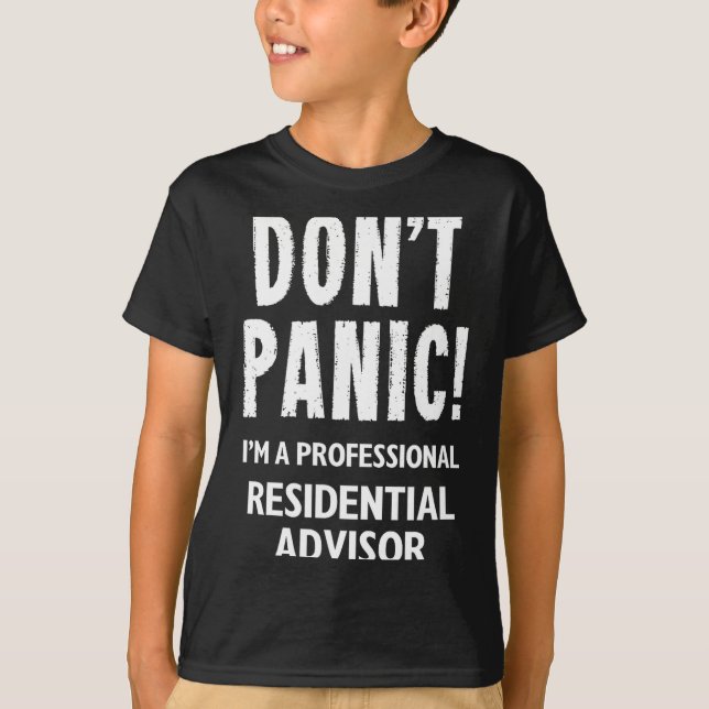 Residential Advisor  T-Shirt (Vorderseite)