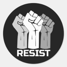 Residenz mit Faust - in weiß 0002 klassischer Rund