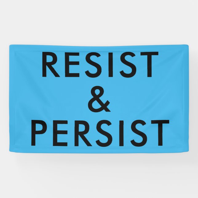 Residenz & Persistischer politischer Protest Brigh Banner (Horizontal)